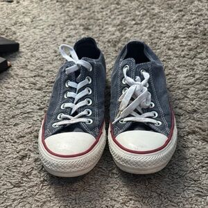 Blue Canvas converse